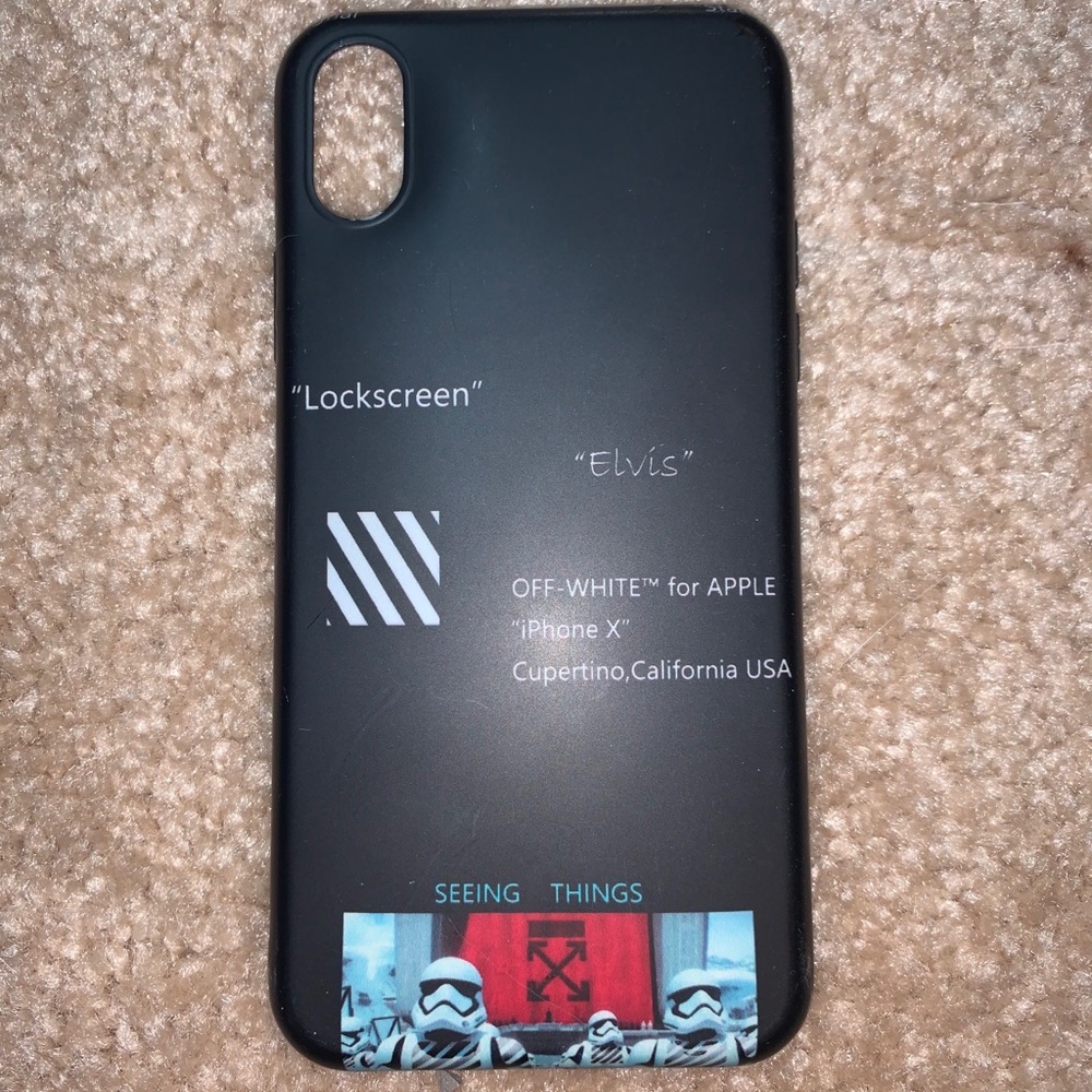 Off white phone case